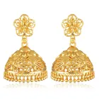 Alloy Gold Plated Earrings for Women (Gold, Set of 1)