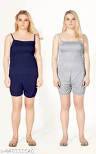 Printed Camisole for Women, Pack of 2 