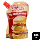 Dr Oetker Funfoods Veg Mayonnaise for Burger Eggless 100 g