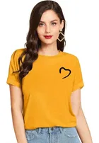 Half Sleeves Casual T-shirt for Women 