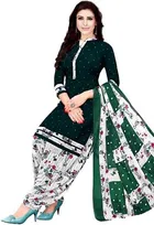 Yashika Unstitched Crepe Salwar Suit Material 