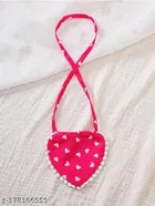 Cotton Frock with Sling Bag for Girls 