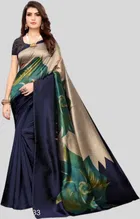 Art Silk Printed Saree for Women 