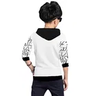 Cotton Blend Round Neck Hoodie for Boys 