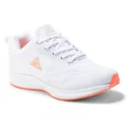 Sports Shoes for Men, White & Orange 
