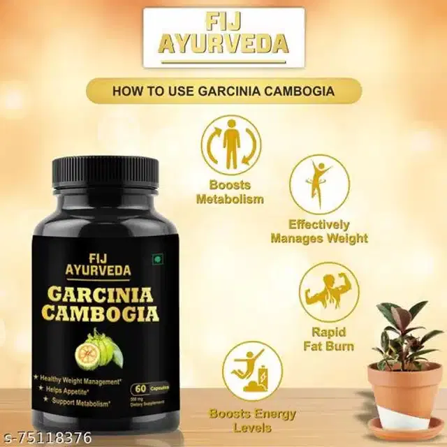 Fij Ayurveda 60 Pcs Fat Burner Capsule