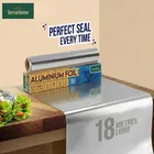 TerraHome एल्युमिनियम फॉयल 18 मीटर [इन-बिल्ट कटर के साथ]