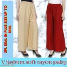 Palazzos for Women, Pack of 2 