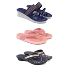 Combo of Flats with Slippers & Sandals for Women 