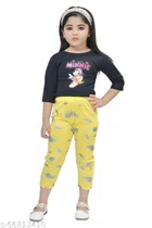 Cotton Blend Clothing Set for Girls 
