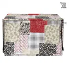 E-Retailer PVC Waterproof 3-Layered  Microwave Oven Cover With Front Zipper Encloser Suitable for 30 Liter 