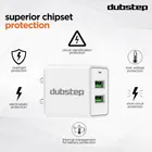 Dubstep Sprint 16W 3.1A Dual USB Port Superfast Charger Adapter 