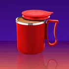 Stainless Steel Coffe Mug, Red 