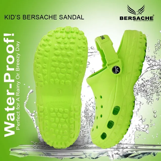 Clogs For Kids, Green (13C)