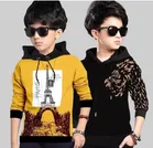 Cotton Blend Hoodies  for Boys 