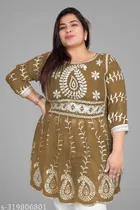 Georgette Chikankari Top for Women 