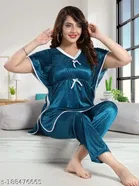 Satin Nightsuit for Women 
