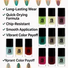 Banetion Trending New Nail Polish Nude Matt With High Gloss 