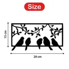 Wooden Self Adhesive Wall Sticker 