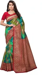 Mysore Silk Printed Saree for Women 