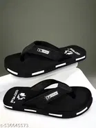 Slippers for Men, Black 