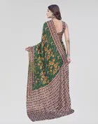 Chiffon Printed Saree for Women 