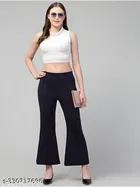 Cotton Blend Trouser for Women 