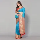 Art Silk Floral Print Saree for Women 