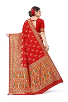 Jacquard Embellished Saree for Women 