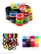 Rubber Hair Bands for Women & Girls 