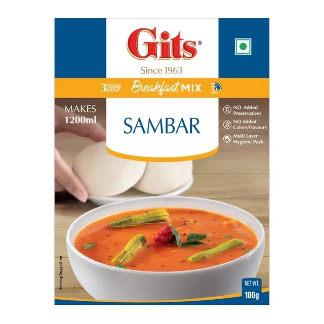 गिट्स सांभर मिक्स 100 g