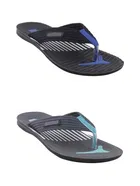 Flipflops for Men, Pack of 2, Multicolor 