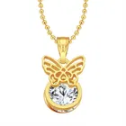 Latest Design Brass Women Chain With Pendant 