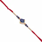 Designer Veera Rakhi for Brother Blue