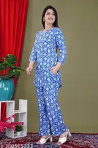 Rayon Top & Bottom Set for Women 