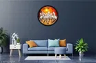 DIVINE CRAFT 7 Horse Analog Wall Clock 
