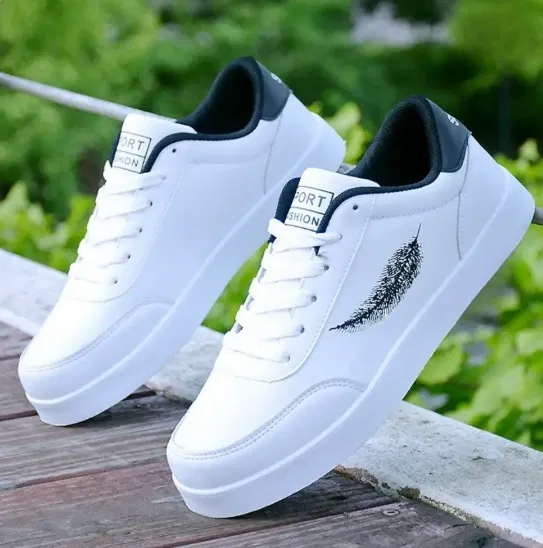 Sneakers for Men (White, 9)