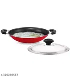 Aluminium Non Stick Grill Pan & Appachety with Lid 