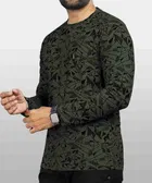 Round Neck Printed T-Shirt for Men 