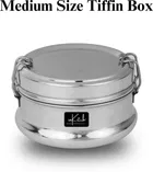 Inkitch Stainless Steel Lunch Box (Silver)