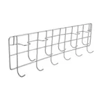 Oc9 स्टेनलेस स्टील वॉल माउंटेड लैडल हुक रेल फॉर किचन 