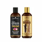 Park Daniel Onion Herbal Hair Oil & Advance Onion Hair Oil 