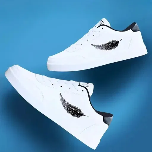 Sneakers for Men (White, 6)