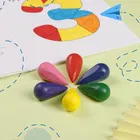 Lxuor Doodle Plastic Childgrip Crayons 6 Shade 