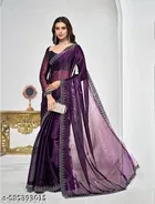 JImmy Choo Saree for Women, Wine 