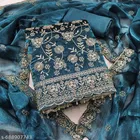 Embroidered Anarkali Suit for Women 