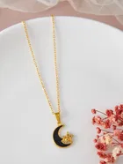 Gold Plated Chain & Pendant for Women & Girls 