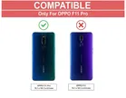 Rubber Back Cover for Oppo F11 Pro 