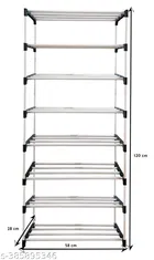 Metal 7 Layer Collapsible Multipurpose Rack 
