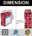KANUSHI Industries® Fridge Cover for Top/Refrigerator Cover+1 Pc Water furifier Cover+1 Fridge Handle Cover